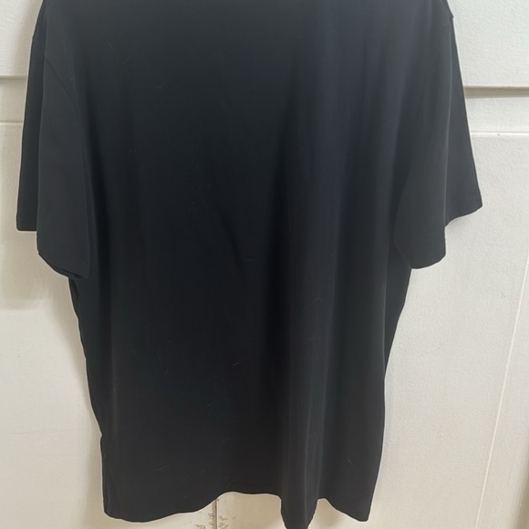 Balmain, Paris men’s T-shirt in the black with red logo. Size extra large. - Picture 3 of 5